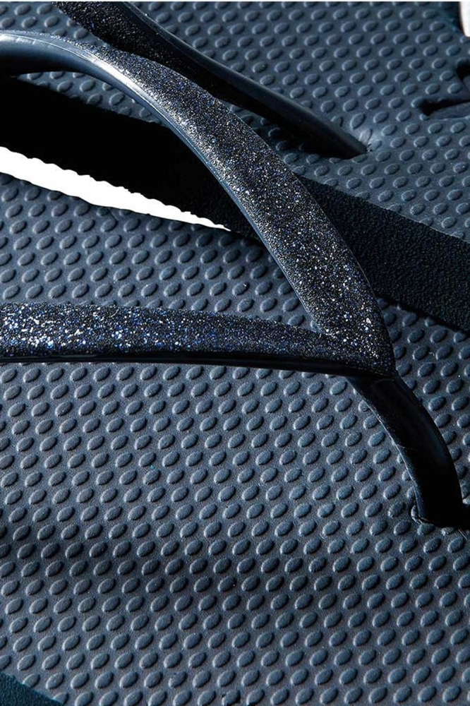 XQ LADIES FLIPFLOPS GLITTER 000123992001 NAVY